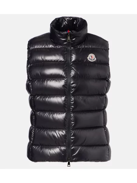 Vestă din puf Moncler negru