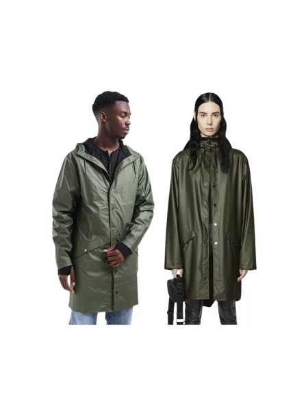 Parka Rains zielona