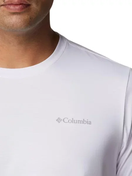 Športna kratka majica Columbia Columbia Hike bela