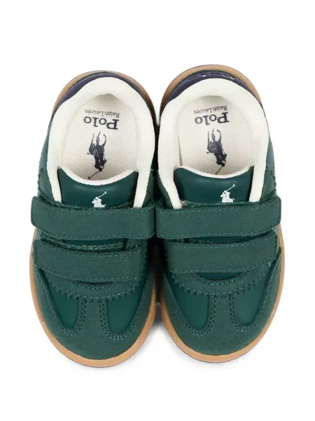 Dětské tenisky Polo Ralph Lauren zelené