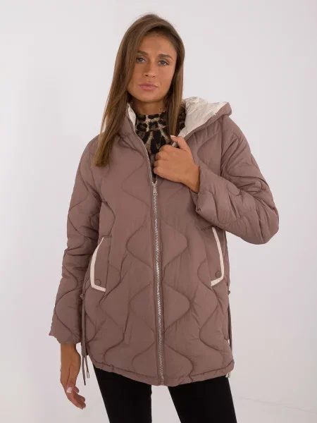 Geacă Fashionhunters maro