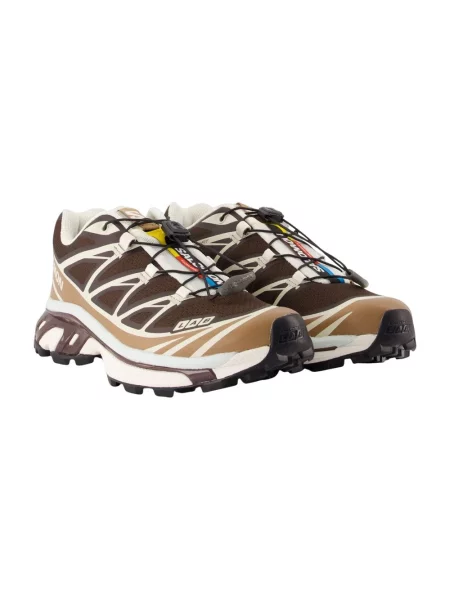 Sneakersy Salomon brązowe