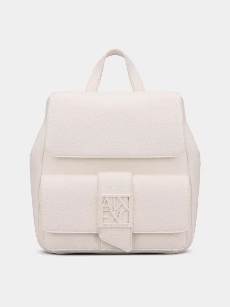 Armani Exchange Повсякденний рюкзак білий