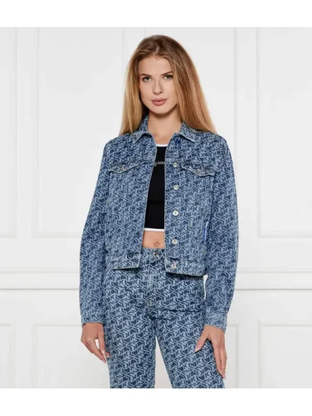 Karl Lagerfeld Jeans Farmer kabát kék