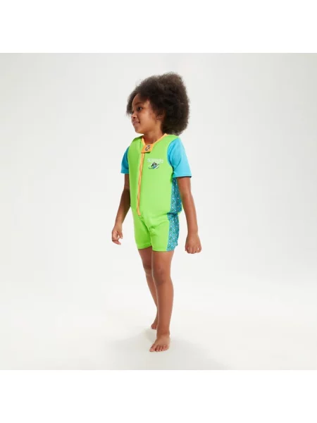 Kombinezon do pływania dla dzieci Speedo Float Suit niebieski
