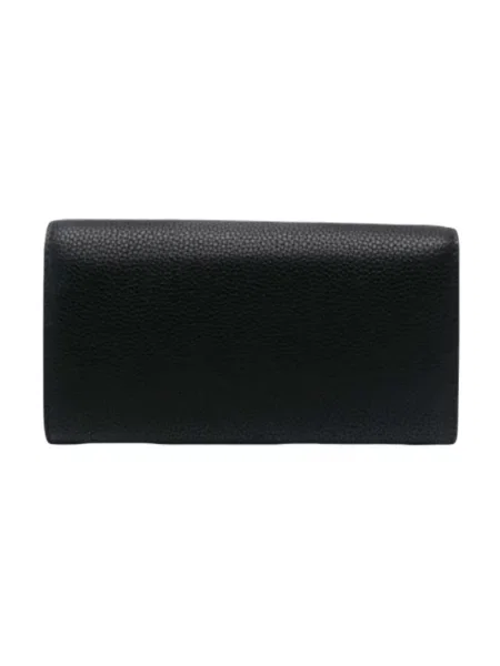 Portfel Emporio Armani z logo czarny