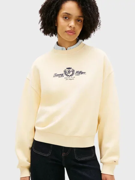 Світшот Tommy Hilfiger бежевий