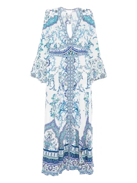 Rochie Camilla de costum alb