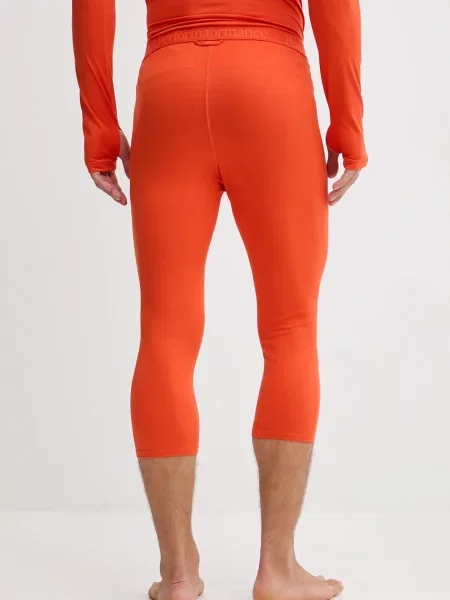 Peak Performance legginsy funkcyjne Spirit pomarańczowy
