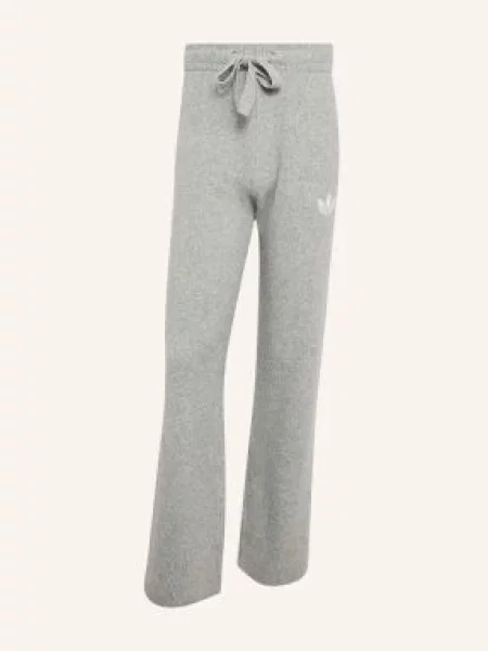 Adidas Originals Spodnie Z Dzianiny Essentials grau białe