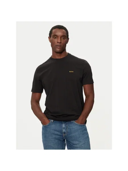 Boss Póló Regular Fit fekete