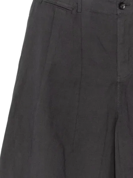 Pantaloni Croquis conici cu cordon gri