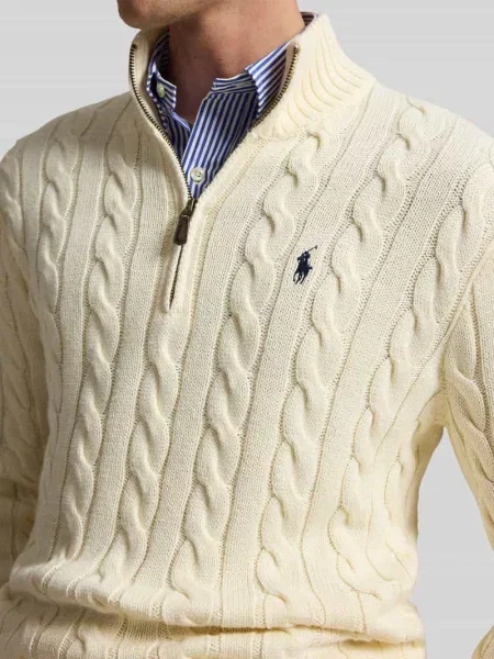 Sweter Polo Ralph Lauren biały