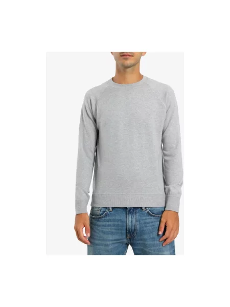 Sweter Gran Sasso wełniany szary