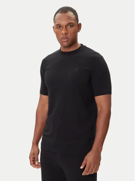 Karl Lagerfeld t-shirt gładki czarny