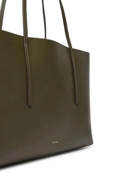 Calvin Klein Shopper torba maslinasta zelena