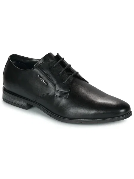 Pantofi Bugatti cu șireturi negru