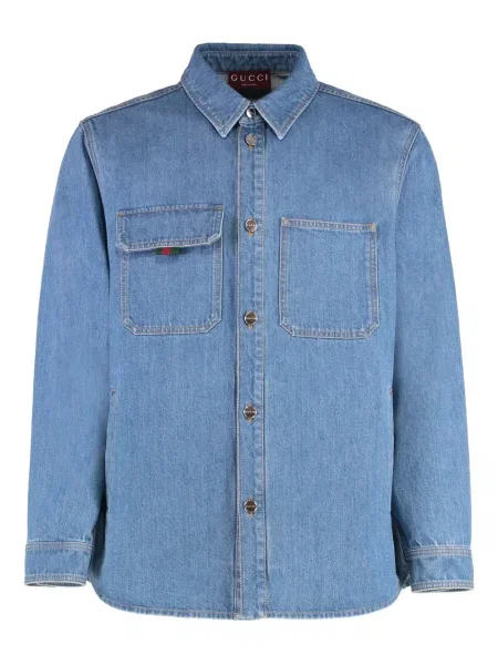 Koszula Gucci niebieska