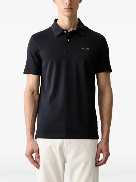 Scurt tricou polo Guess albastru