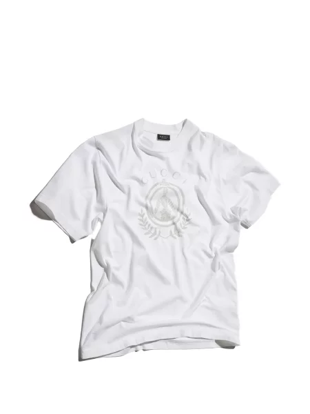 Tricou Gucci cu imagine alb