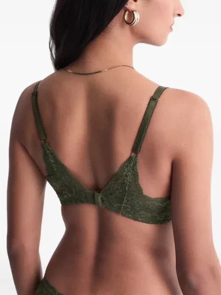 Sutien triunghi Aubade din dantelă verde