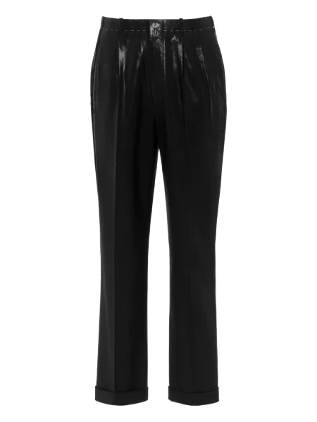 Pantaloni Maison Margiela plisate negru