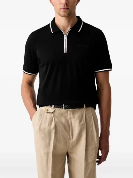 Tricou polo Karl Lagerfeld negru
