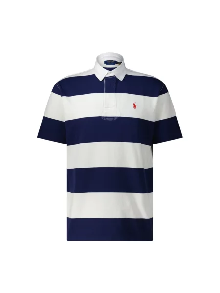 Koszulka polo Polo Ralph Lauren w paski z logo