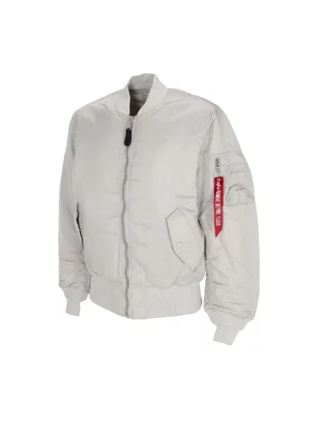 Kurtka bomber Alpha Industries szary