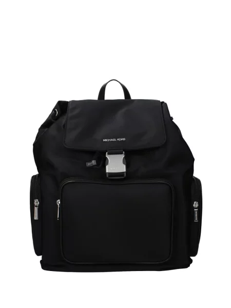 Rucsac Michael Kors cu cataramă cu bretele cu autograf negru