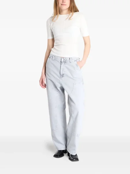 Blugi Carhartt Wip albastru