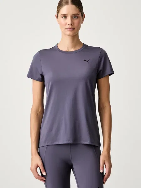 Puma tréninkové tričko Essential Crew fialové