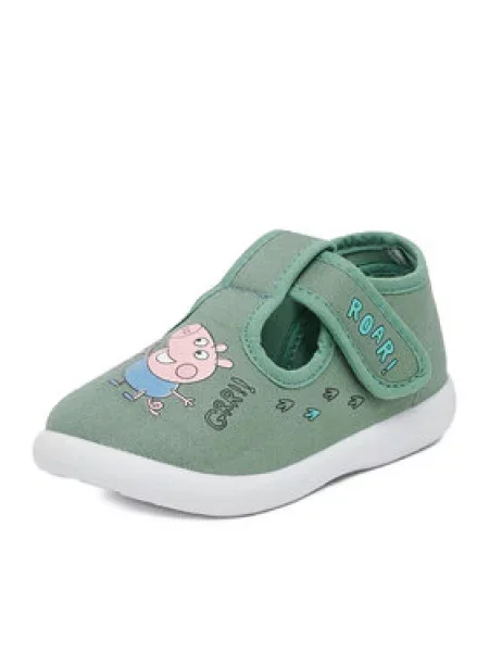 Bačkory Peppa Pig zelená