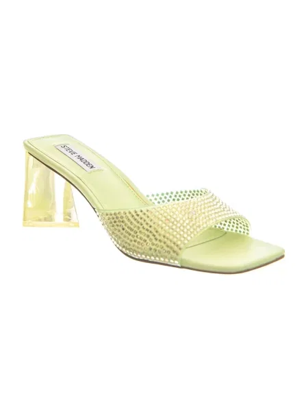 Klapki Steve Madden zielone