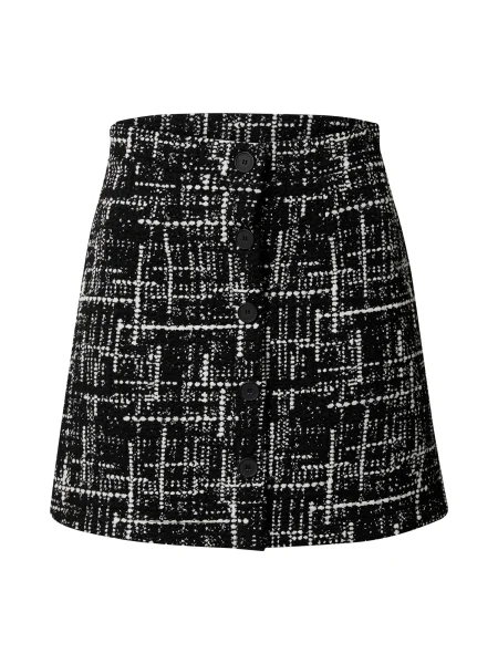 ABOUT YOU Fustă Elena negru alb