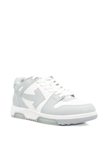 Sneakers Off-white με κορδόνια με δαντέλα λευκό