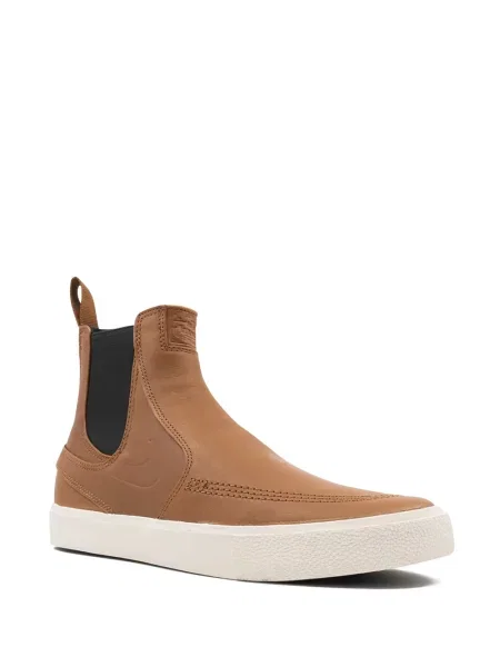 Flisas slip on džemperis Nike ruda