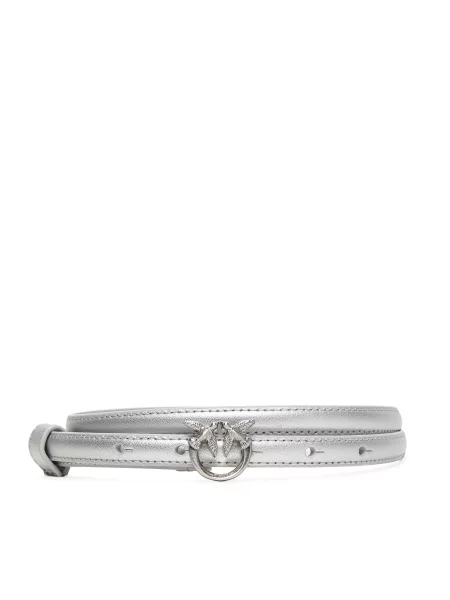 Ζώνη Γυναικεία PINKO Love Berry H1 Belt AI Ασημί