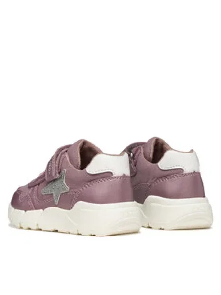 Geox Sneakersy B Flexyper Mini Girl M Tmavo ružová