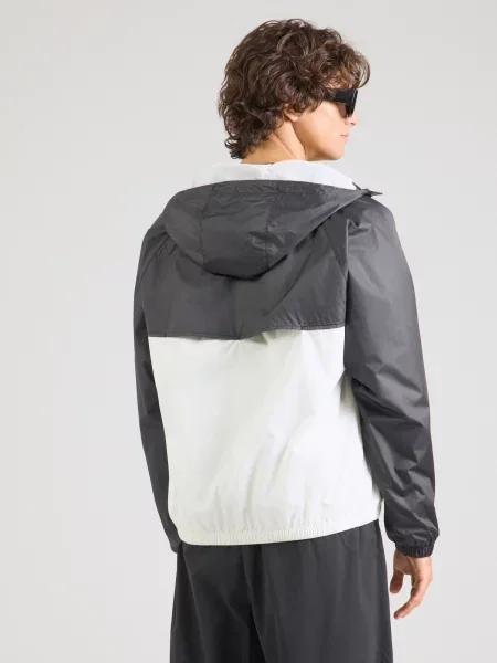 Nike Sportswear Prechodná bunda čierna biela