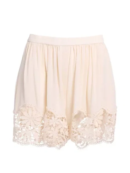 Pantaloni scurți Elie Saab de mătase