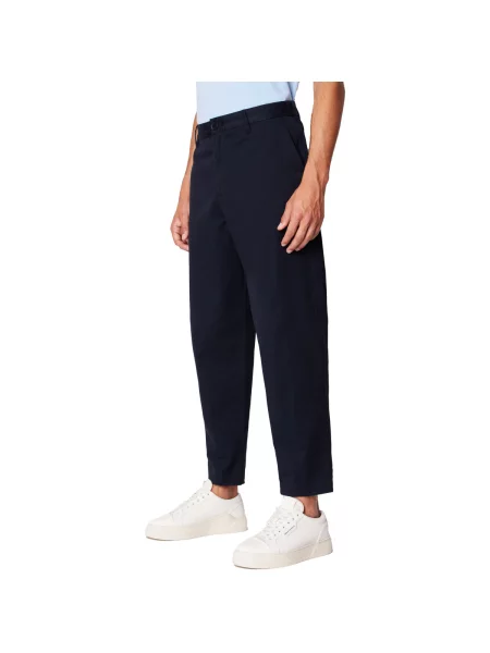 Pantaloni Eax albastru