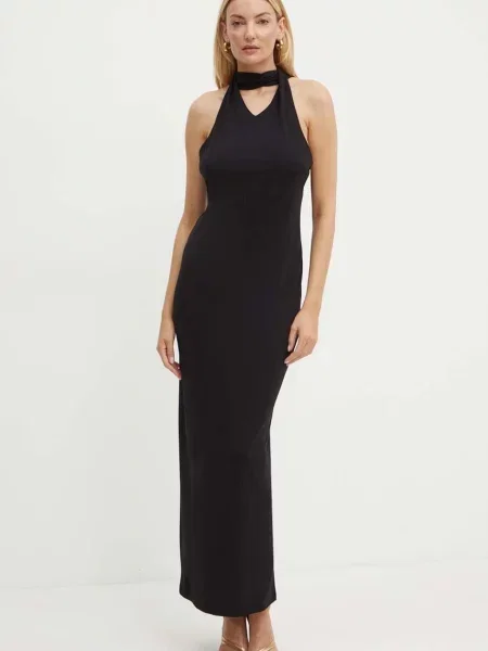 MAX&Co. rochie maxi mulata negru