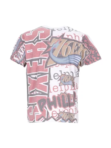 Koszulka Mitchell & Ness różowa