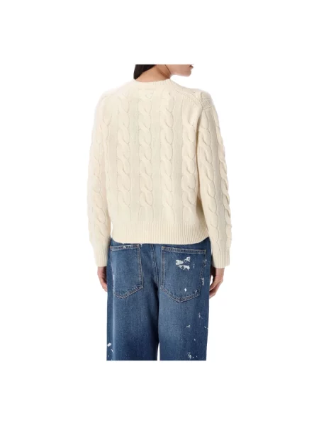 Sweter Polo Ralph Lauren z kaszmiru beżowy