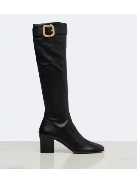 Cizme Miu Miu din piele negru