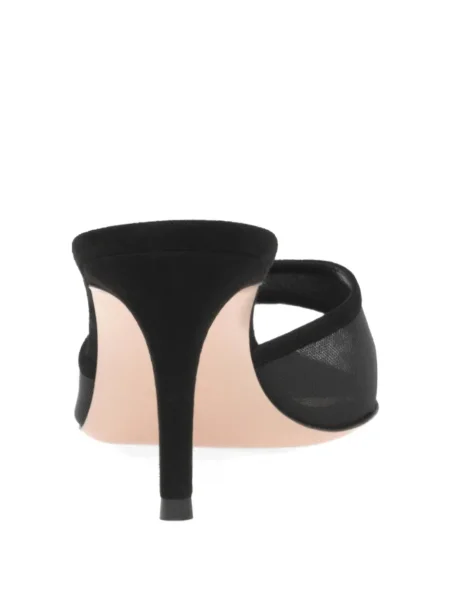 Papuci tip mules Gianvito Rossi negru