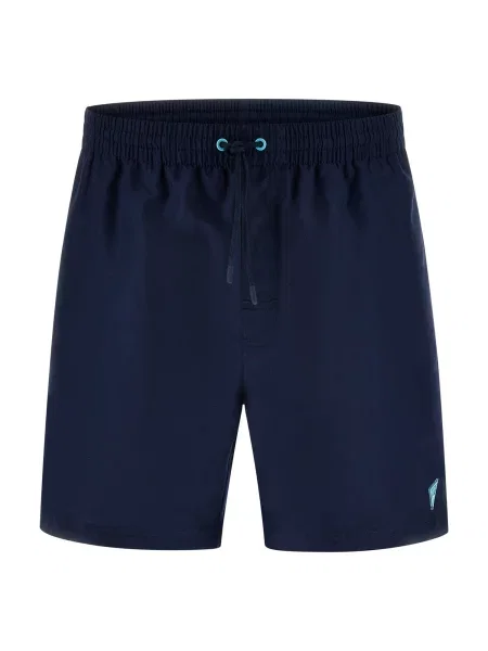 GUESS Kratke kopalne hlače mornarska / turkizna