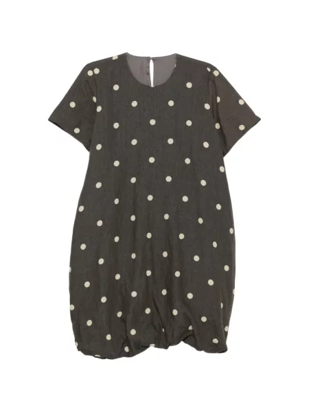 Rochie mini Jnby cu buline de costum mini maro