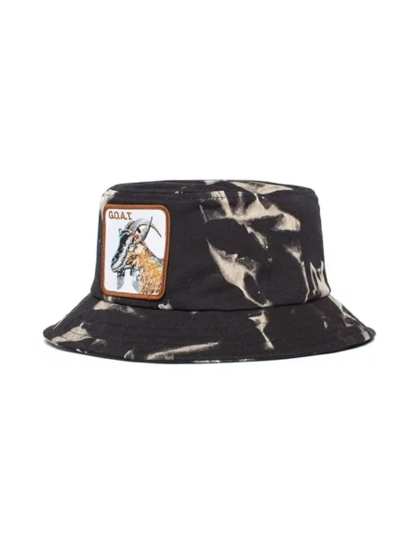 Lniana czapka Goorin Bros czarna